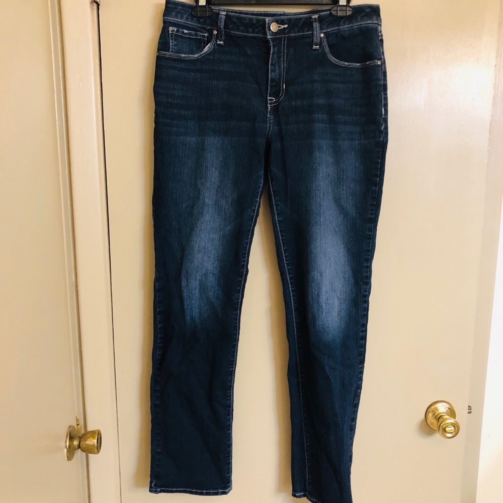 Straight Leg Jeans Size 14